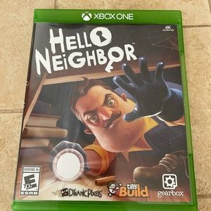 Like new…Hello Neighbor Xbox one